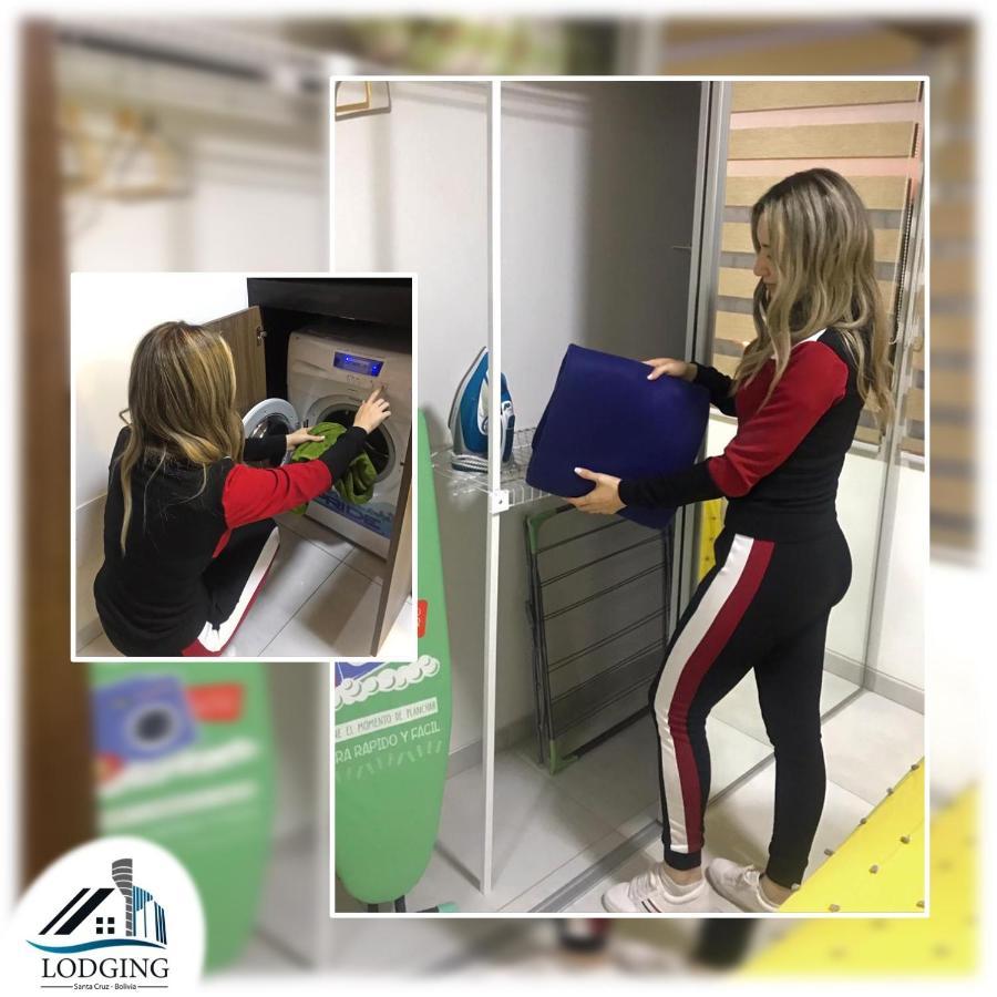 Apto Moderno Con Piscina De Borde Infinito Santa Cruz de La Sierra Luaran gambar